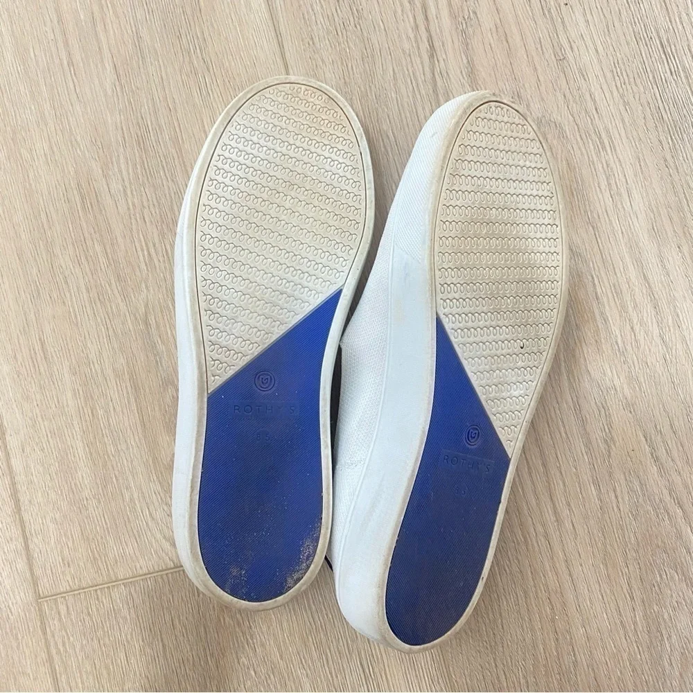 Rothy’s The Slip On Sneaker White Size 8.5